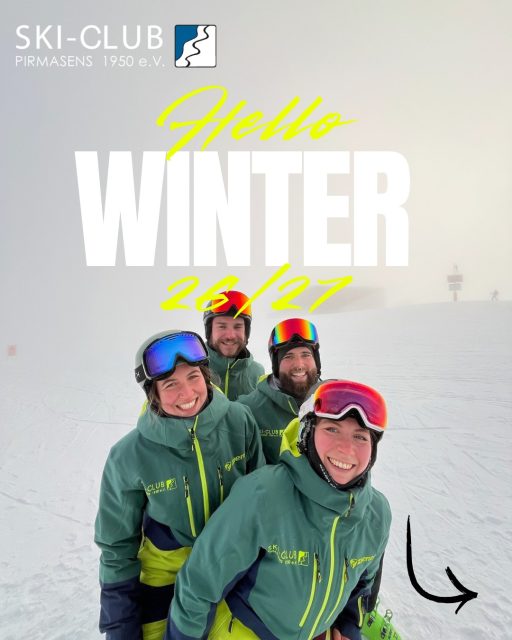 ❄️ Die neue Saison ist online! ❄️
Unsere Webseite hat einen neuen Look, und alle Infos, Termine und Anmeldungen für den Winter 2026/27 findet ihr ab sofort auf ski-club-ps.de 🎿🏂
👉 Link in der Bio – schaut vorbei!
#skiclubpirmasens #neuesaison #skifahren #snowboard #wintersport #pirmasens